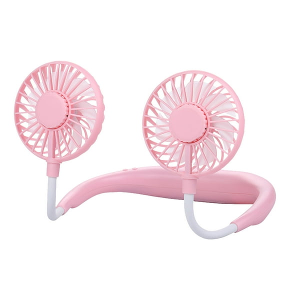 Harpi Portable Neck Fan, Sports Fans Luminous Aromatherapy Fan with Ultra Long Battery Life Lazy People Battery Operated Wearable Personal Fan Silent Small Fans on Sale and Clearance