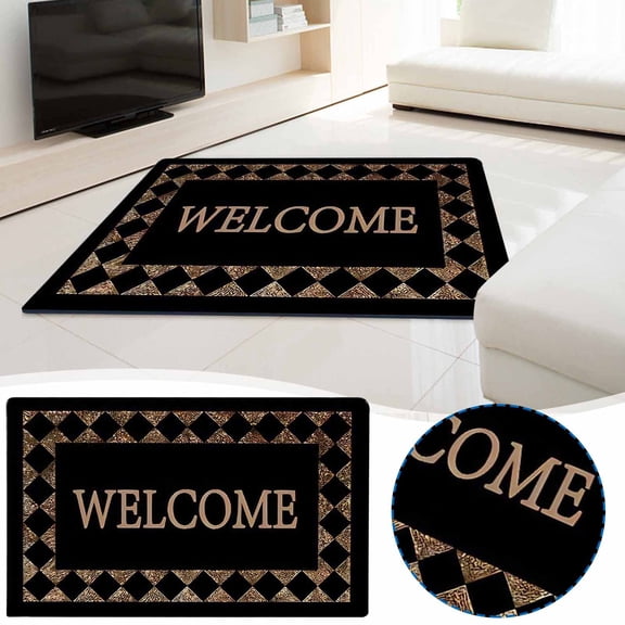 Harpi Rugs for Bedroom Clearance, Entrance Door Mats Large Doormat Non-Slip Welcome Doormat Heavy Duty Door Mat Doormat for Front Door, Mothers Day Gifts for Mom