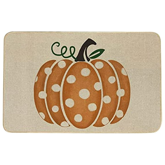 Harpi Rugs for Bedroom Clearance, Halloween Pumpkin Pattern Series Floor Mats Welcome Door Mats Indoor and Outdoor Corridor Terrace Floor Mats, Thanksgiving Day Gifts