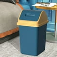 Harpi Small Garbage Can, Garbage Bin New Household Toilet with Lid