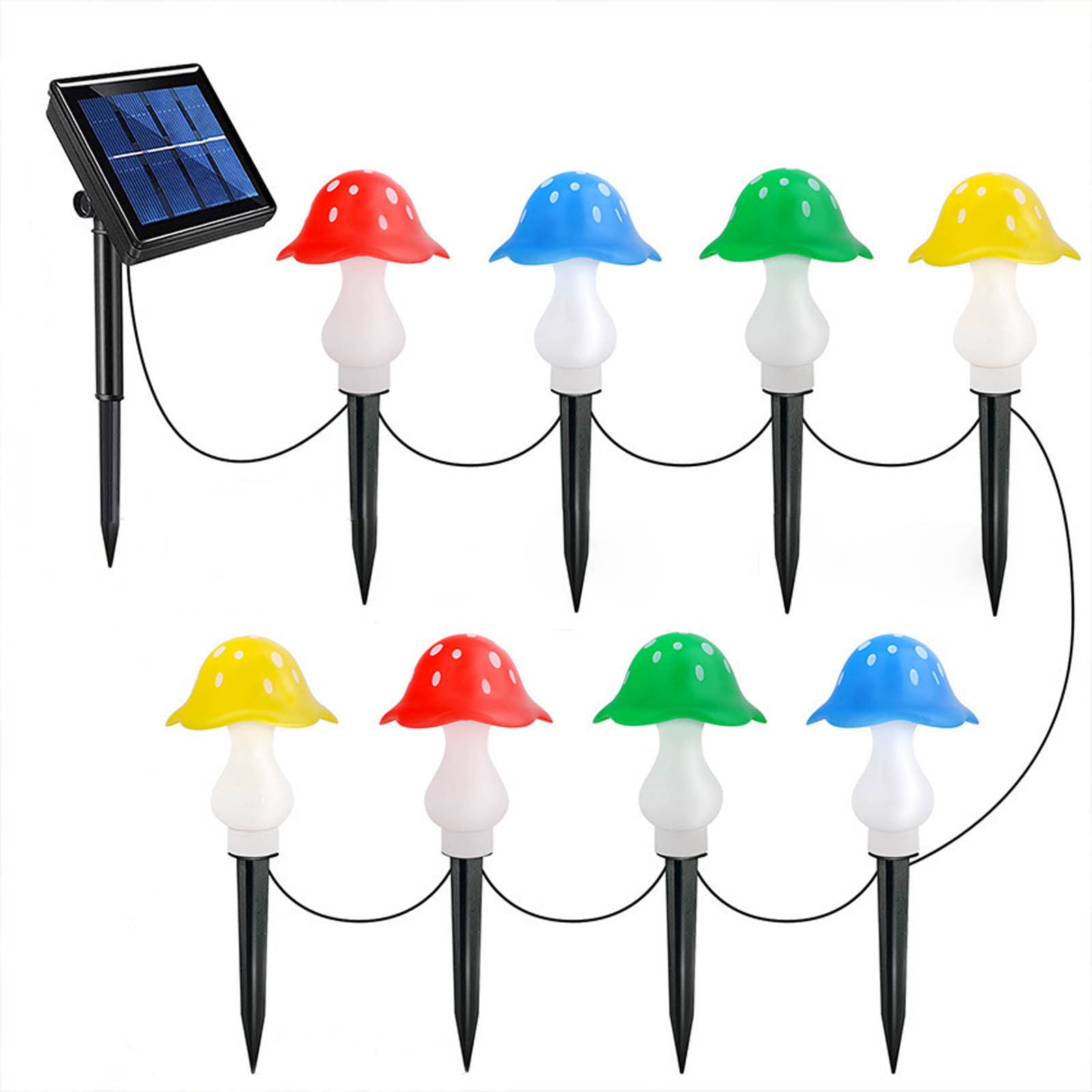 Harpi Solar Lights Outdoor Clearance, Solar Garden Lights Decor, Set of