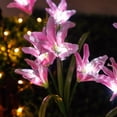 thumbnail image 1 of Harpi Solar Lights Outdoor Clearance, Solar Garden Lights Decor, Lily Garden Decorative Flowers with 4 Lily Flowers, Waterproof LED Solar Powered Landscape Lights for Yard Garden Patio, 1 of 7