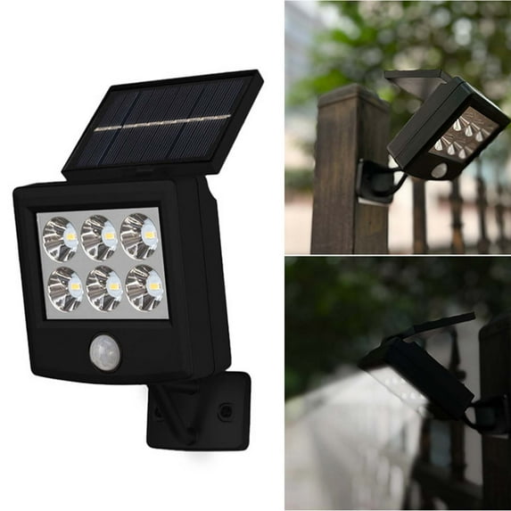Harpi Solar Lights Outdoor, Waterproof Motion Sensor Solar Flood Lights, Energy-saving Electricity-saving Garden Garden Decoration Balcony Lighting Sensor Waterproofing Wall Light