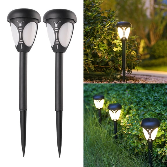 Harpi Solar Lights for Outside Clearance 2PCS Solar Lights LED Garden Solar Lights Decorative Solar Lights Luces Solares Para Exteriores