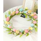 Harpi Spring Wreaths for Front Door Clearance, Greenery Summer Wreath