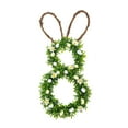 thumbnail image 1 of Harpi Spring Wreaths for Front Door Clearance, Greenery Summer Wreath, Easter Wreath Rabbit Ear Decoration Door Hanging Vines Wreath, 1 of 6