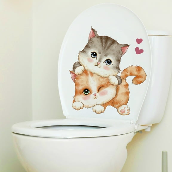 Harpi Wall Decals Clearance Rice Wall Stickers Love Wall Stickers Toilet Stickers Background Wall Bathroom Decorative Wall Stickers Self-adhesive Wall Stickers