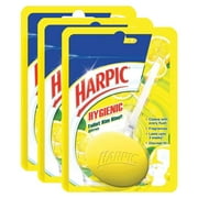 Harpic Hygienic Toilet Cleaner Rim Block, Citrus 26gm Pack of 3