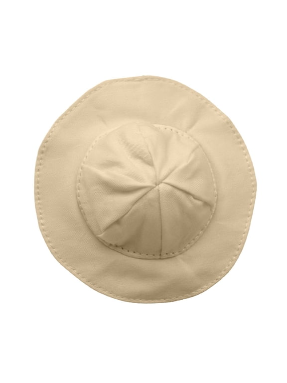 18 Inch Mini Fisherman Hat Lightweight Polyester Decorative Doll Sun Cap for Doll Costume Matching