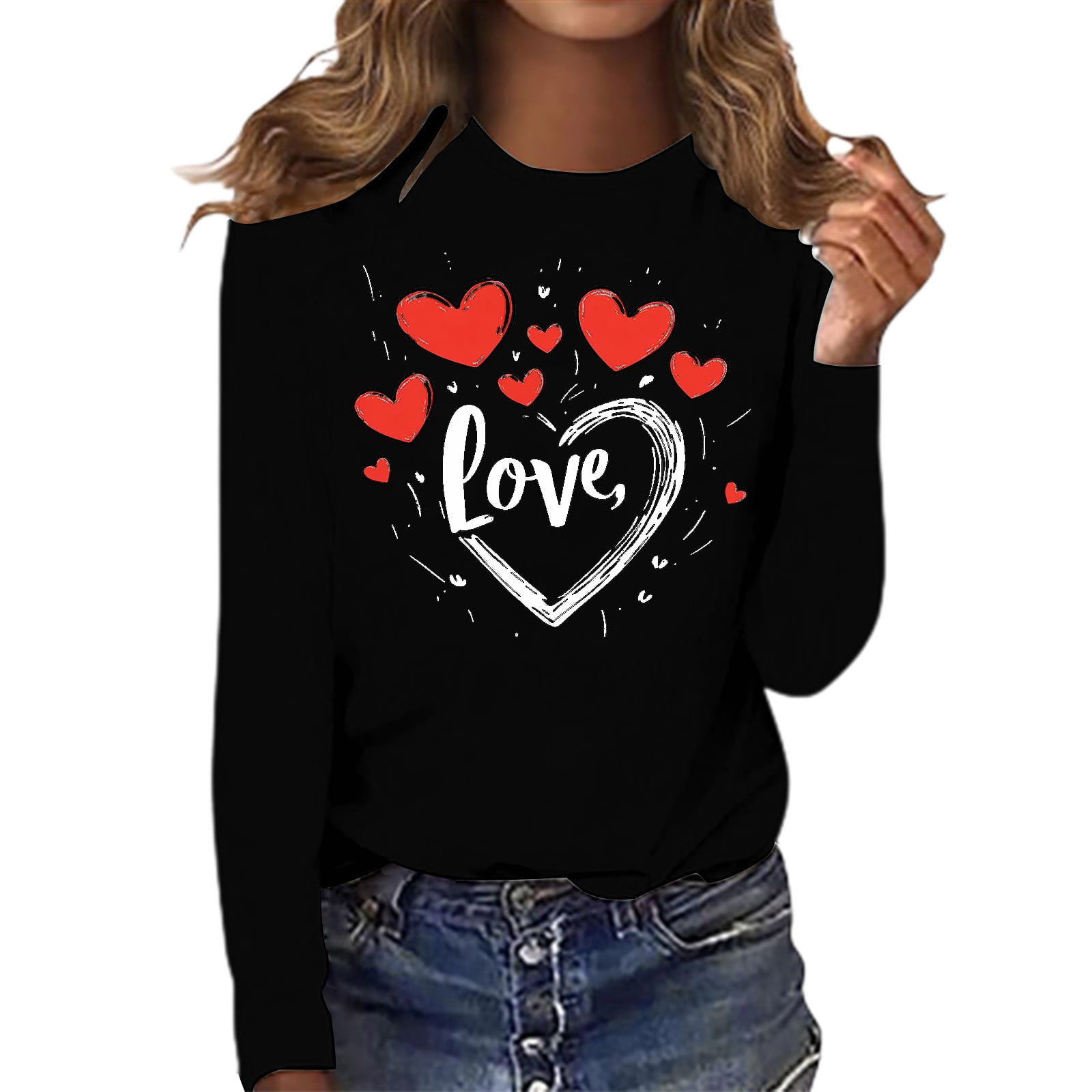 Love Canada Pattern Print Women's Sweatshirt