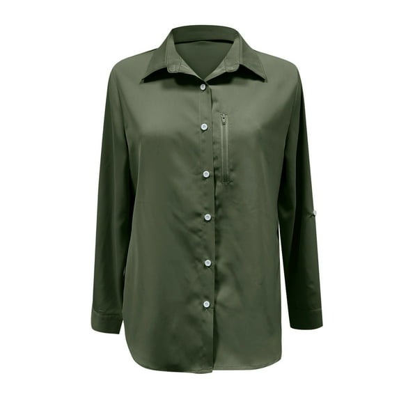 Harpily 50% Off Clear! Women's Fashion Shirt Womens Shirts 50+ Sun Long Sleeve Outdoor Fishing Hiking Shirt