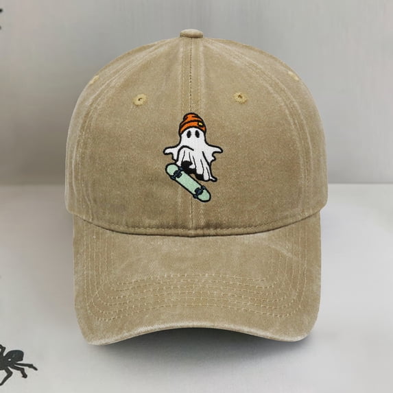 Harpily Baseball Cap Unisex Halloween Themed Printed Couple Hat with Fit High Cranial Outdoor Activity Headwear Daily Sun Hat