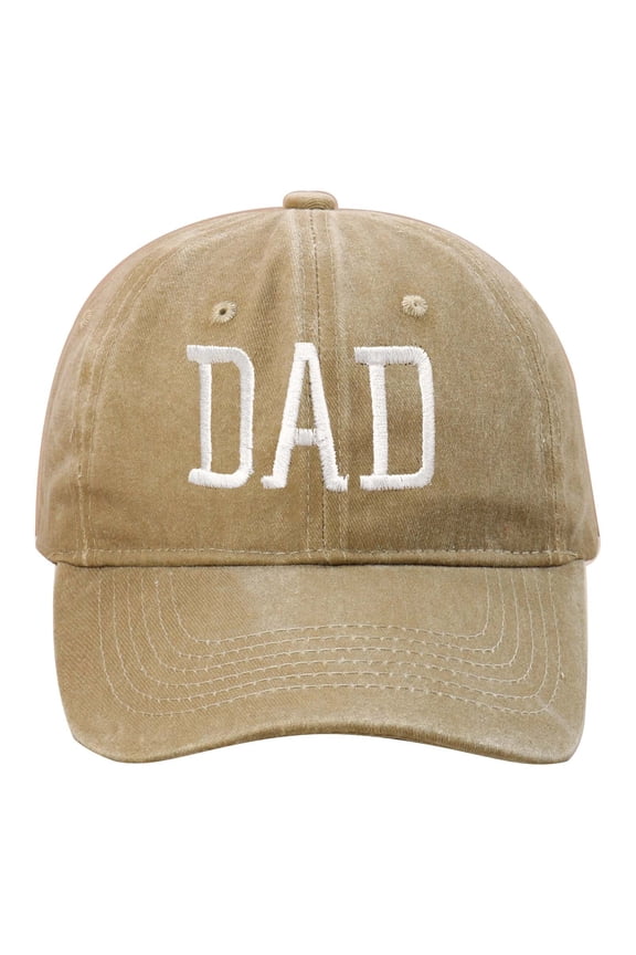 Baseball Cap for Men Washed Distressed Unisex Pigment Dyed Profile Letter Embroidered Lightweight Breathable Comfort Aesthetic Hat