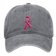 thumbnail image 1 of Harpily Baseball Hats for Women Breast Cancer Hats For Women Embroidered Adjustable Breast Cancer Awareness Hat Breast Cancer For Woman Unisex Baseball Hat,, 1 of 3