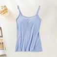 thumbnail image 1 of Harpily Basic Casual Camisole Tops for Women Breathable with Spaghetti Strap and Built in Bra for Yoga Daily Lounging, 1 of 4