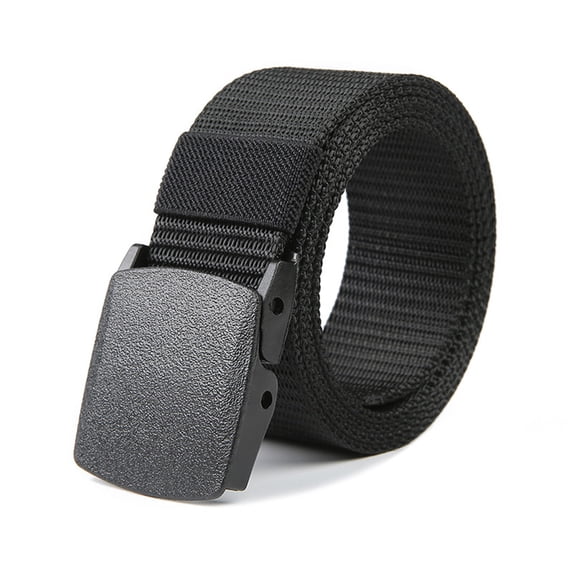 Harpily Belts for Men Unisex Canvas Quick Release Buckle Adjustable Durable Tensile Canvas Nylon Outer Belt for Training and Casual Use