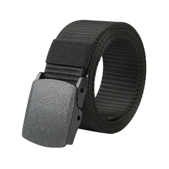 Harpily Belts for Women Mens Adult Unisex Canvas Quick Release Buckle Outer Belt Men's Outdoor Training Belt Womens Belt