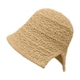 thumbnail image 1 of Harpily Bucket Hat for Women Hollow Mesh with Inner Adjustable Strap Sun Hat for Vacation Camping Daily Outdoor Wear, 1 of 2