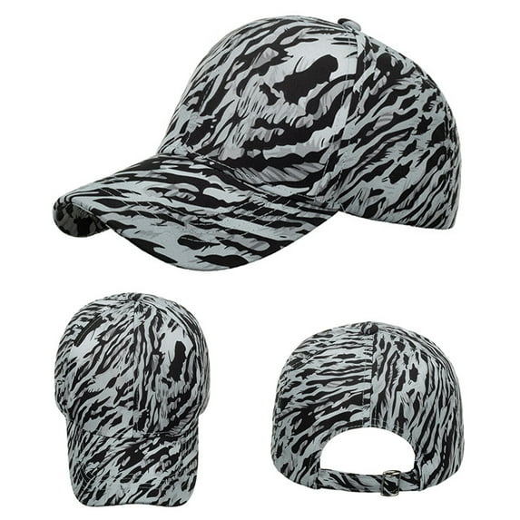 Harpily Clearance Baseball Cap Golf Adjustable Size Dad Hats Gift for Men Women Fashion Sport Tiger Stripes Print Breathable Beach Hip Hop Sun