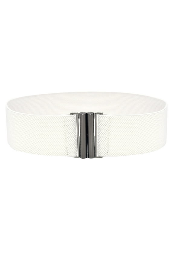 Clearance Belts for Men Buckle Stretch Dress Belt Lady Elastic Waist Wide Belts Women Wide Fashion Belt