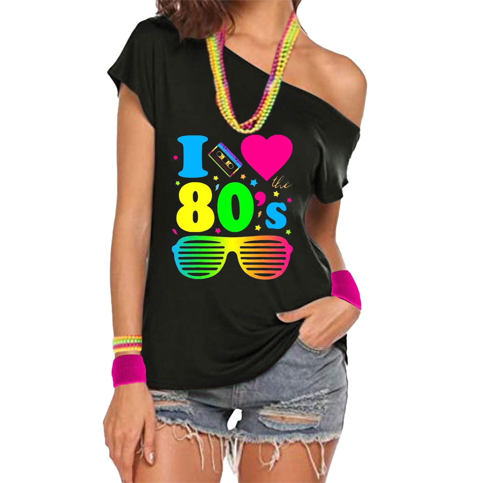 Sexy Strapless Irregular T-Shirt Sexy Strapless Irregular T-Shirt