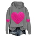 Harpily Clearance Prime Women's Pullover Sweater Tops Women'S Hearts