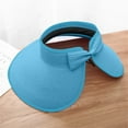 thumbnail image 1 of Harpily Clearance Sun Bucket Hat for Men Women Sun Visor Hats For Women Wide traw Visors Womens Foldable Beach Visors Summer Roll Up Beach Hat, 1 of 2