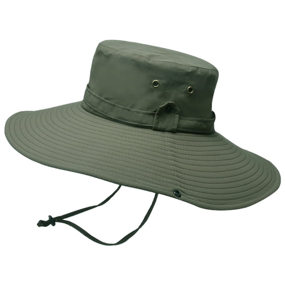 Mens Bucket Hat Harpily Fisherman Hats Adjustable Foldable Lightweight Polyester Waterproof Breathable Sun Shade Cap