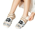 thumbnail image 1 of Harpily Fuzzy Socks for Women Christmas Themed Soft Cozy Fleece Lined Slipper Socks for Party Wear or Daily Use, 1 of 4