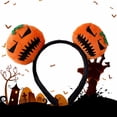 thumbnail image 1 of Harpily Halloween Themed Headbands Unisex Cute Pumpkin Doll Decor Styling for Holiday Funny Dress Up Hair Accessory, 1 of 4