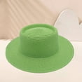 thumbnail image 1 of Womens Sun Hat Harpily Hats for Men Unisex Dome French Straw Top Classic Retro Round Crown Casual Solid Color Elegant Hat Fashion Headwear, 1 of 3