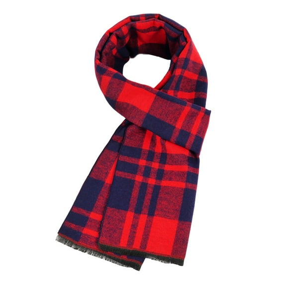Harpily Head Scarf for Women Winter Mens Fashion Warm Long Soft Plaid All Matching Scarf Hair Scarf for Women