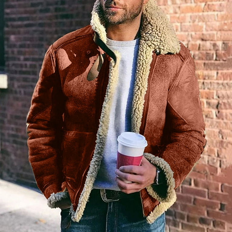 Street Solid Zipper Turndown Collar Outerwear Street Solid Zipper Turndown Collar Outerwear