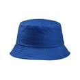 thumbnail image 1 of Bucket Hat for Men Harpily Mens Fisherman Hats Unisex Flat Top Solid Color Breathable Light Fabric Sun Protection Women Daily Outings, 1 of 3