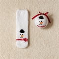 thumbnail image 1 of Harpily Mid Calf Socks for Women Christmas Themed Cute Fun Cozy Fluffy with Complimentary Gifts Fuzzy Socks for Party Wear or Daily Use, 1 of 4