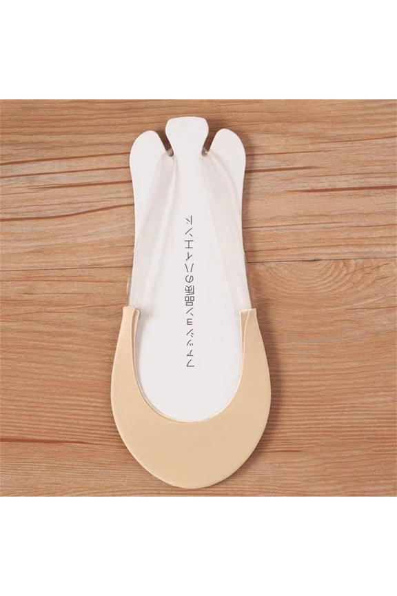 No Show Socks Womens Summer Thin Half Palm Elastic Stretch Anti Slip Transparent Heel Strap Hidden Soft Comfortable Sweat Wicking Foot Invisible Liners Skin Color