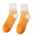 thumbnail image 1 of Harpily Socks Mens Slipper Thick Coral Fleece Cloud Soft Plush Microfiber Warm Cozy Indoor Stockings for Holiday Daily Use, 1 of 2