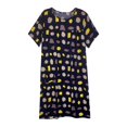 thumbnail image 1 of Harpily Special Offer 2024 Womens Plus Size Dress Cotton Silk Women's Summer Thin Short Sleeved Sweet Loose Plus Size Dress, 1 of 4