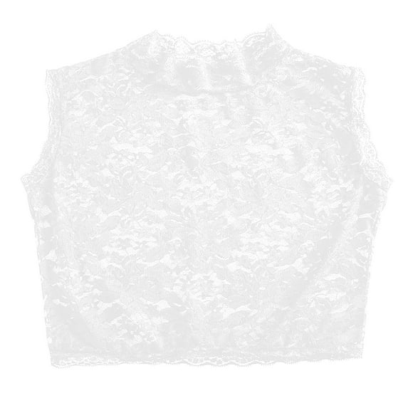 Harpily Unisex Casual Poncho Collars For Women Hollow Out Flower Embroidery Neck Shirt Lace Turtleneck Collar Womens Dicky Detachable Collar Ponchos for Women