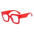 thumbnail image 1 of Harpily Unisex Sunglasses Square Classic Personality Retro Multicolor Wide Temple Design Trendy Eyewear for Men Women, 1 of 4