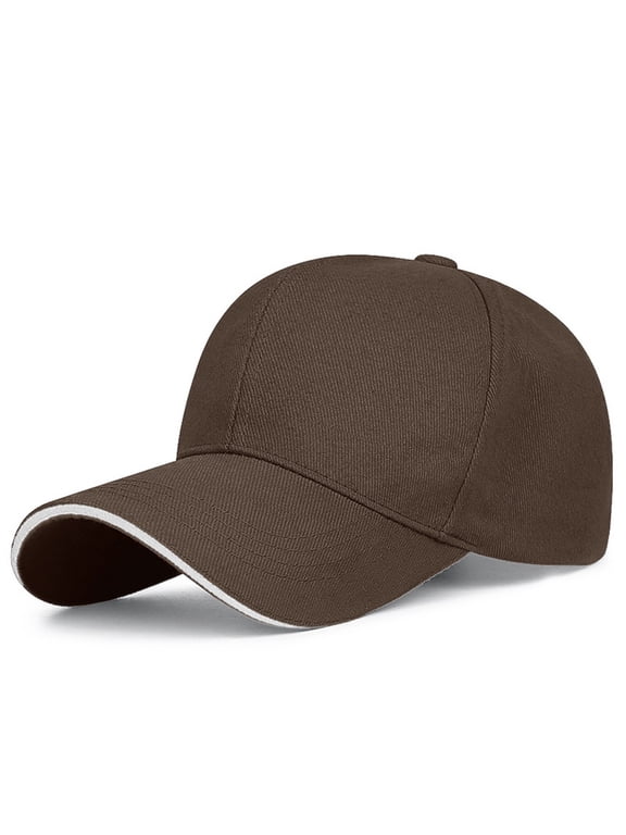 Unisex Trucker Baseball Hat Soft Cotton Blend Adjustable Lightweight Cap for Festival Outdoor Sports Daily Wear Bronze