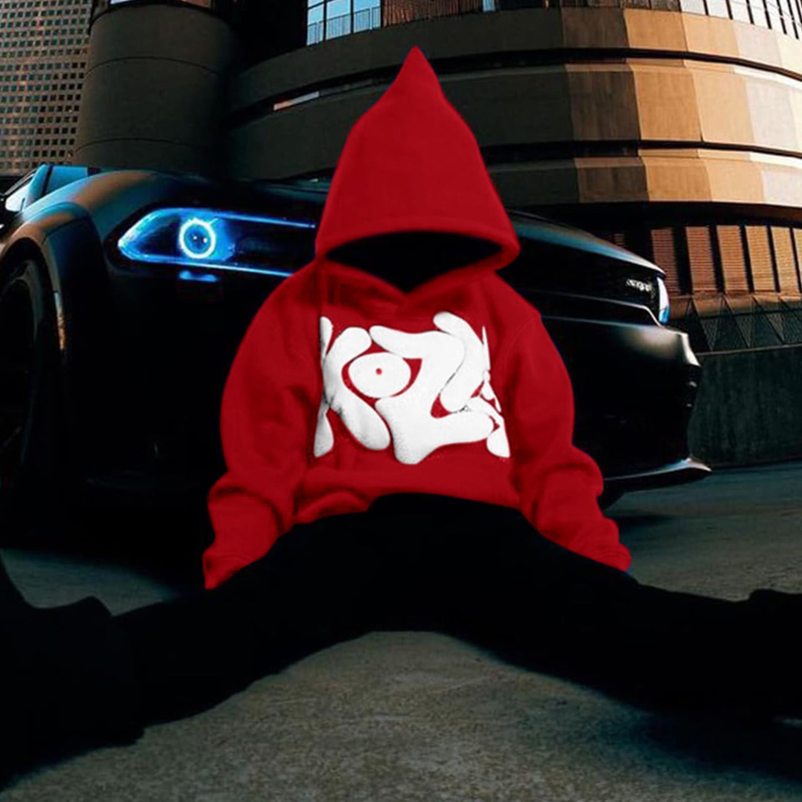 Harpily Women Hoodies Sweatshirts Long Sleeved KOZY Letter Printed