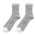 thumbnail image 1 of Harpily Women's Ankle Socks Non Slip Comfortable Thickened Coral Fleece Cute Cartoon Fuzzy Socks for All Cold Seasons, 1 of 2