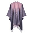 thumbnail image 1 of Harpily Women's Shawl Wrap Poncho Ruana Cape Cardigan Sweater Open Front for Fall Winter, 1 of 3