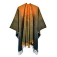 thumbnail image 1 of Harpily Women's Shawl Wrap Poncho Ruana Cape Cardigan Sweater Open Front for Fall Winter, 1 of 3