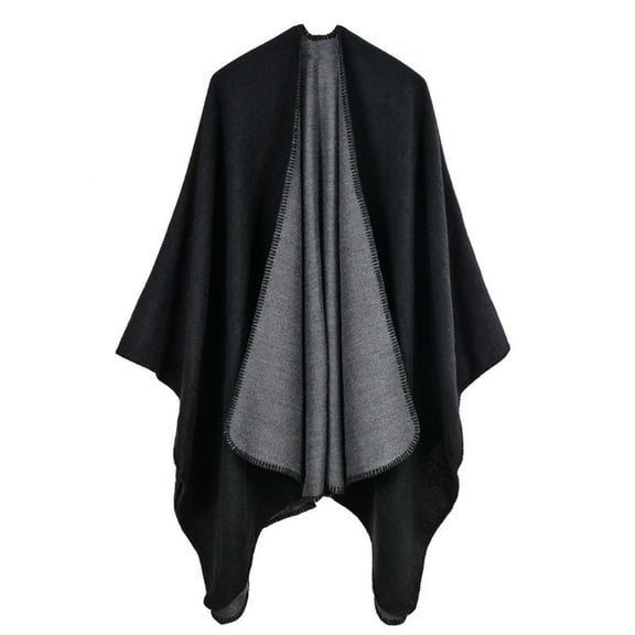 Harpily Women's Shawl Wrap Poncho Ruana Cape Open Front Cardigan Shawls for Fall Winter