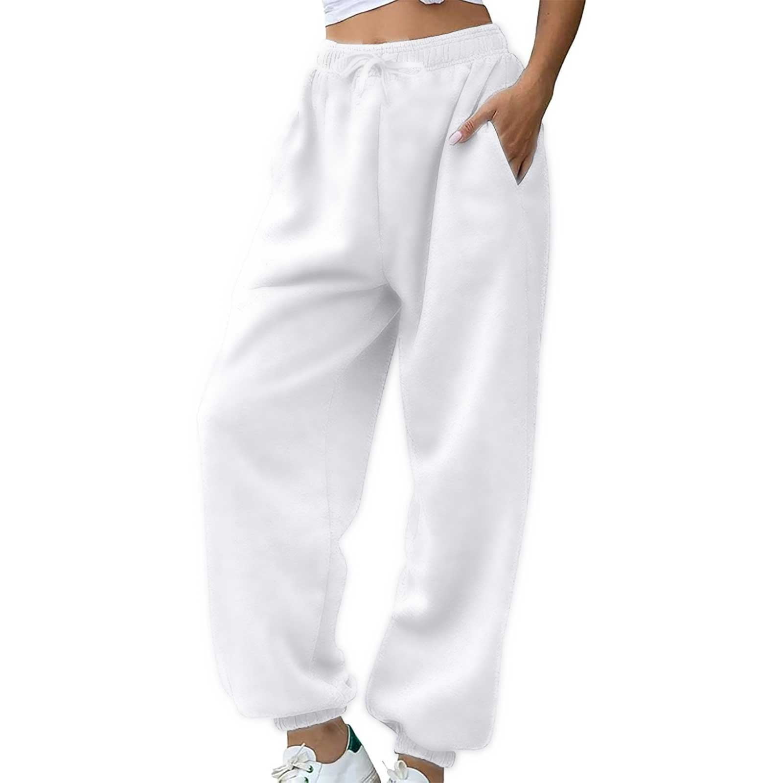 Harpily Women's Sweatpants Petite Length Pockets Pants Casual