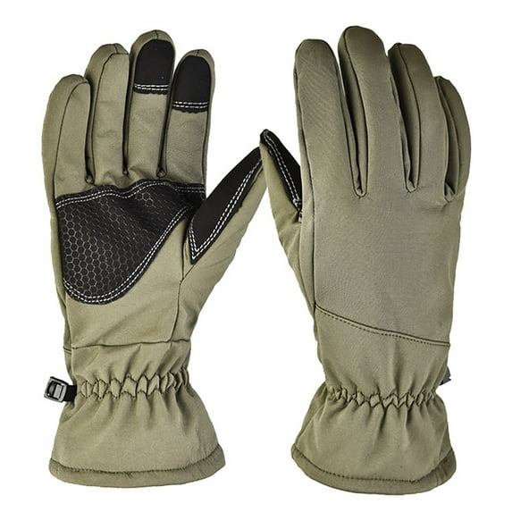 Harpily Womens Gloves Outdoor Sports Warm Non Slip Screen Camouflage Mountaineering Training Padded Autumn And Winter Ski Gloves Men And Women Gloves for Women