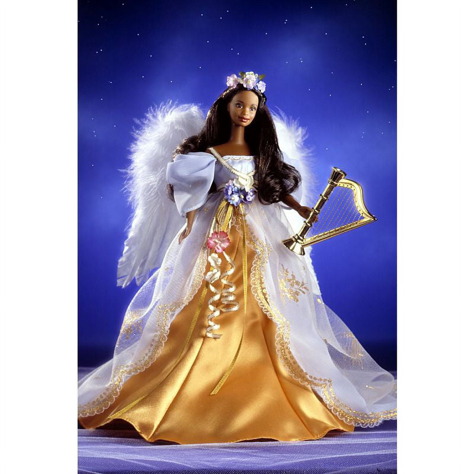 Amazon.com: Angels of Music Harpist Barbie Doll Mattel 1st