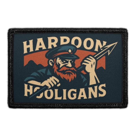 Harpoon Hooligans - Removable Patch